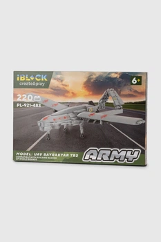 Игрушка конструктор Армия Bayraktar TB2 IBLOCK PL-921-483 Разноцветный (6902457041220) shop (6902457041220)