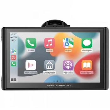 Автомобільний монітор Aspiring Auto Play DVR 1 Magnet CarPlay Android auto Black (DVR-S801)