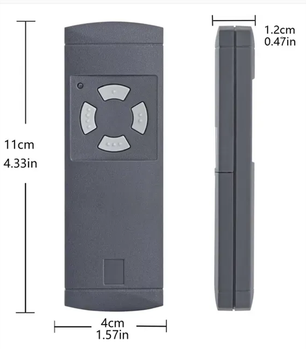 Пульт для ворот и шлагбаумов HORMANN HS2/HSE2/HSM4 40.685MHz [RF] - 51077