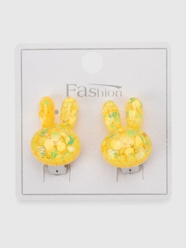 Серьги на клипсе для девочки XF11111111 Желтый (2000990555663) shop (2000990555663)
