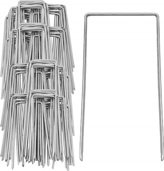 Kotwy do agrowłókniny Springos GA0037 metalowe 15 x 7 cm 100 szt (5907719452999)