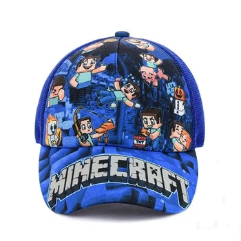 Дитяча кепка "Minecraft" Майнкрафт з яскравим принтом