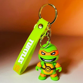 Брелок силіконовий Ninja Turtles (Michelangelo)