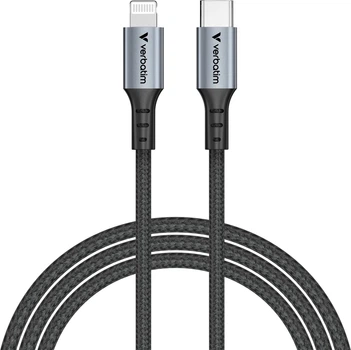 Kabel Verbatim USB-C– Lightning, 120 cm Black (31844)