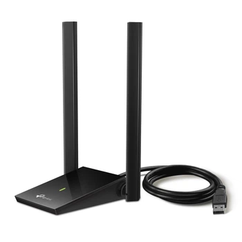 Адаптер USB WiFi TP-Link Archer T4U Plus AC1300, 5dBi, 2.4GHz, 5GHz, 400mbps, 867mbps, USB3.0, UA UCRF