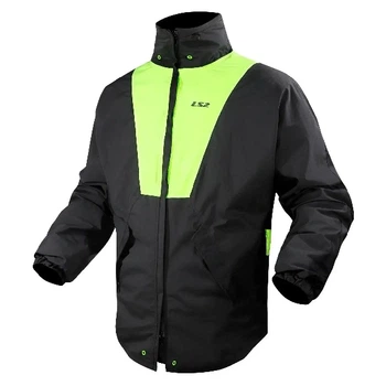 Дождевик LS2 X-Rain Jacket Black Hi-Vis Yellow - S