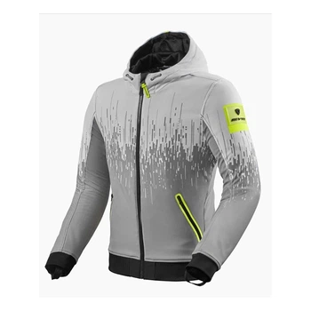 Куртка REVIT QUANTUM 2 WB light grey/neon yellow - XL