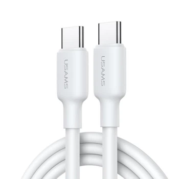Кабель Type C - Type C Usams SJ614 U84 100W 2m white
