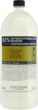 Wkład wymienny Żel pod prysznic L'Occitane en Provence Verveine Recharge 500 ml (3253581769386)