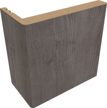 Комплект LUXDOORS Лиштва прямая МДФ телескопическая 70х10х2200/36 Ясень дымчатый ЭкоТех (EURO 1) (154271_ms-doors)