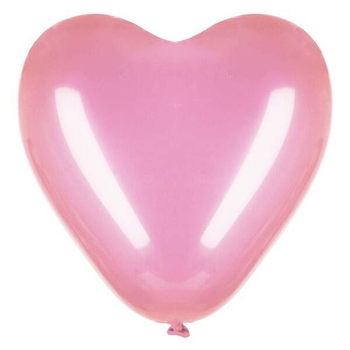 Balony Springos PS0051 Różowe serduszka 50 szt (5907719467009)