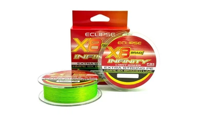 Шнур Eclipse Infinity Braid X8 Light Green 150m 0.08mm 6.4kg.,30.53.23851