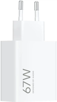 Сетевое зарядное устройство Xiaomi Mi 67W HyperCharge (Type-A) BHR07SKEU White