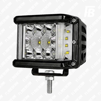 Фара FlareBeam WL-80R дополнительного света LED 80 Вт прямоугольная 4" 12–24 В Cree + *16 combo (белый + красный)