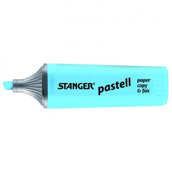 Маркер Stanger текстовый, 1-5мм, пастель, бирюзовый 10 шт (MARKER-TXT-STPASTT10)