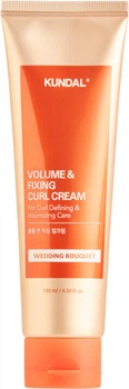 Крем для придания объема и фиксации вьющихся волос Kundal Volume and Fixing Curl Cream Wedding Bouquet 130 мл (8809953771263)