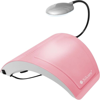 Витяжка для манікюру з LED лампою Silcare