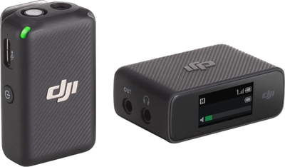 Bezprzewodowy system radiowy DJI Mic  (1TX+1RX) (CP.RN.00000310.01)