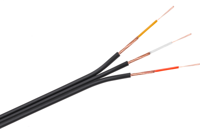 Kabel 3 x RCA 100m Black (5901436707479)