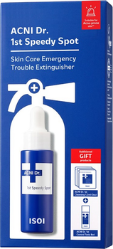 Zestaw do pielęgnacji twarzy Isoi Acni Dr. Serum 14 ml + Tonik 8 ml + Żel do mycia twarzy 3 x 1.3 ml (8809264724644)