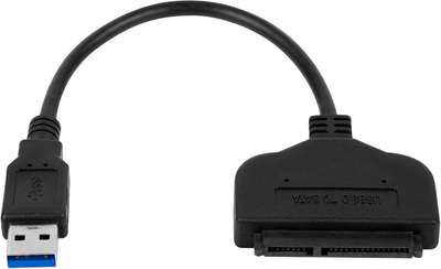 Kabel Cabletech USB 3.0 - SATA Black (5901890034630)