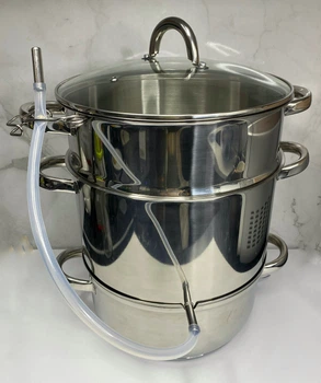 Соковарка из нержавеющей стали 8 л 26 см Bohmann BH-3206