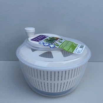 Сушка для зелени пластиковая 5 л Ucsan Plastik M-123 бежевая