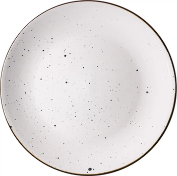 Тарілка десертна Ardesto Bagheria Bright white 19 см (AR2919WGC)