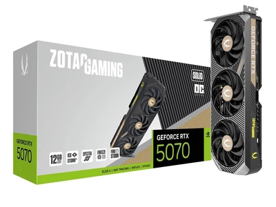 Видеокарта ZOTAC GAMING GeForce RTX 5070 SOLID OC (ZT-B50700J-10P)