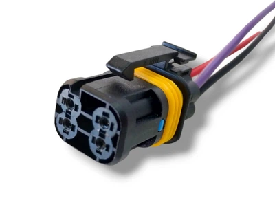 Разъём 4 pin с проводом противотуманной фары MAN TGA TGL TGM TGX
