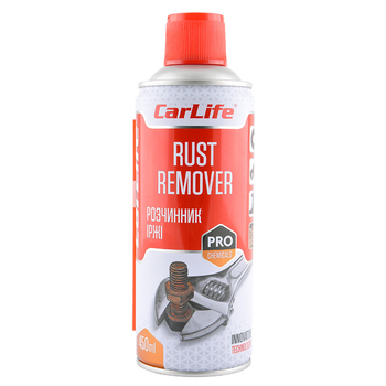 Растворитель ржавчины CarLife Rust Remover 450мл проникающее средство для ржавых соединений разъединитель (DO-LI_33S)