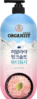 Освежающий гель для душа LG Organist Himalaya Pink Salt Body Wash Refreshing Mint с гималайской розовой солью и мятным ароматом 900 мл (8801051083521)