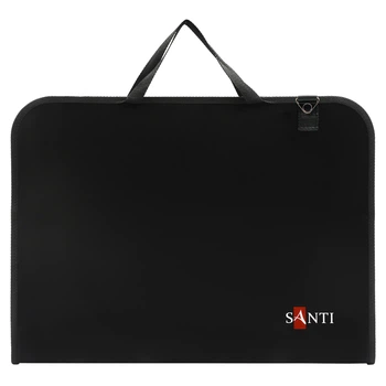 Папка-портфель Santi А3 для эскизов 49,7х37х3 см Черный (492282)