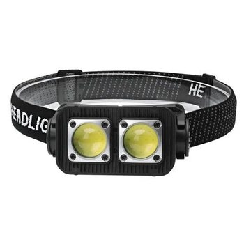 Фонарь налобный K372/L-31-2COB(white+red)
