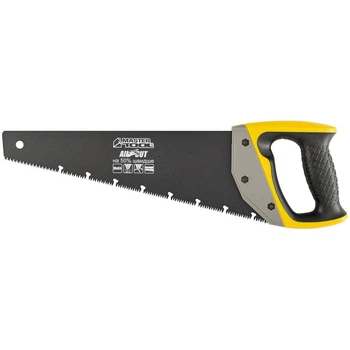 Ножовка по дереву Mastertool 350 мм 9T на 1" с тефлоновым покрытием 3D закаленные зубья (000081948)
