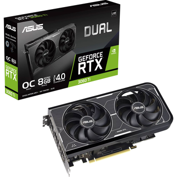 Відеокарта ASUS Dual GeForce RTX 3060 Ti OC Edition 8GB GDDR6X