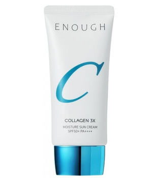 Солнцезащитный крем увлажняющий с коллагеном Enough Collagen 3Х Moisture Sun Cream SPF50+/PA+++ 50 мл