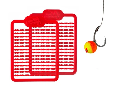 Бойловый стопор для насадок Profmontazh Micro Stops For Baits 2шт (Red) 240psc,FU18085