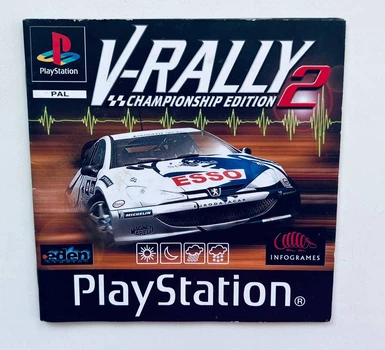 Мануал для гри SIE V-Rally 2 Championship Edition - PS1, Б/В