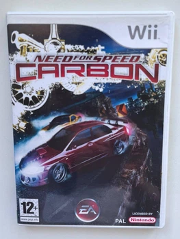 Диск для Nintendo Wii - Need For Speed Carbon, английская версия, Б/У