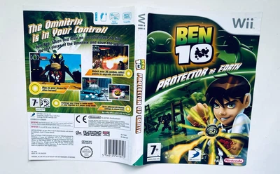 Обложка для игры Ben 10 Protector of Earth - Nintendo Wii, Б/У