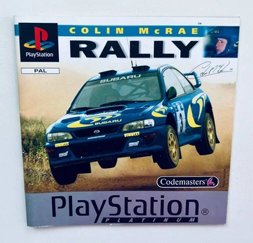 Мануал для гри SIE Colin McRae Rally Platinum - PS1, Б/В