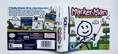 Обложка для игры Marker Man Adventures - Nintendo DS, Б/У