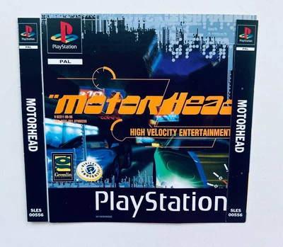 Передня + задня обкладинка для гри SIE Motorhead - PS1, Б/В