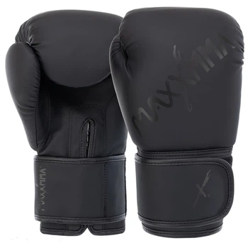 Перчатки для бокса MaxxMMA GB10 10унций черные