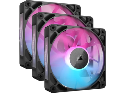 Вентилятор Corsair iCUE LINK RX120 RGB 120mm PWM Fan Triple Starter Kit (CO-9051018-WW)