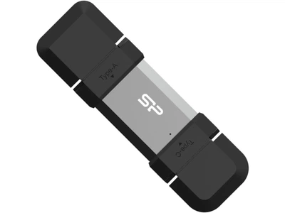Флешка Silicon Power 64 GB Mobile C51 Silver (SP064GBUC3C51V1S)