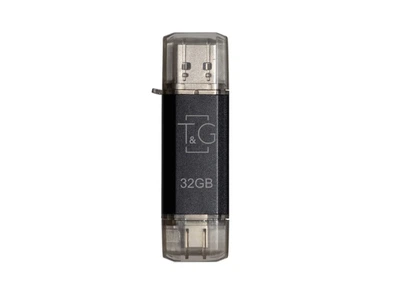 USB флеш накопичувач T&G 32 GB Star Black (TG009TC-32GBK)