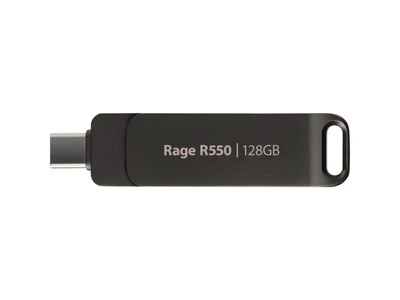 USB флеш накопичувач Patriot 128 GB Rage R550 USB 3.2 Gen 1 Type-A+C (PE128GR550DSAD)