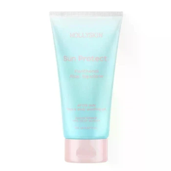 Заспокійливий гель після засмаги HOLLYSKIN Sun Protect. з алое вера і д-пантенолом 150 мл